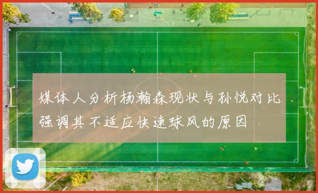 媒体人分析杨瀚森现状与孙悦对比强调其不适应快速球风的原因